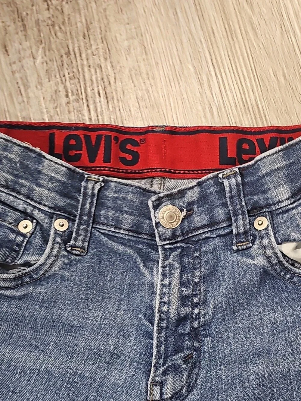 Levi's 511 Slim Boys Blue Jeans Size 16